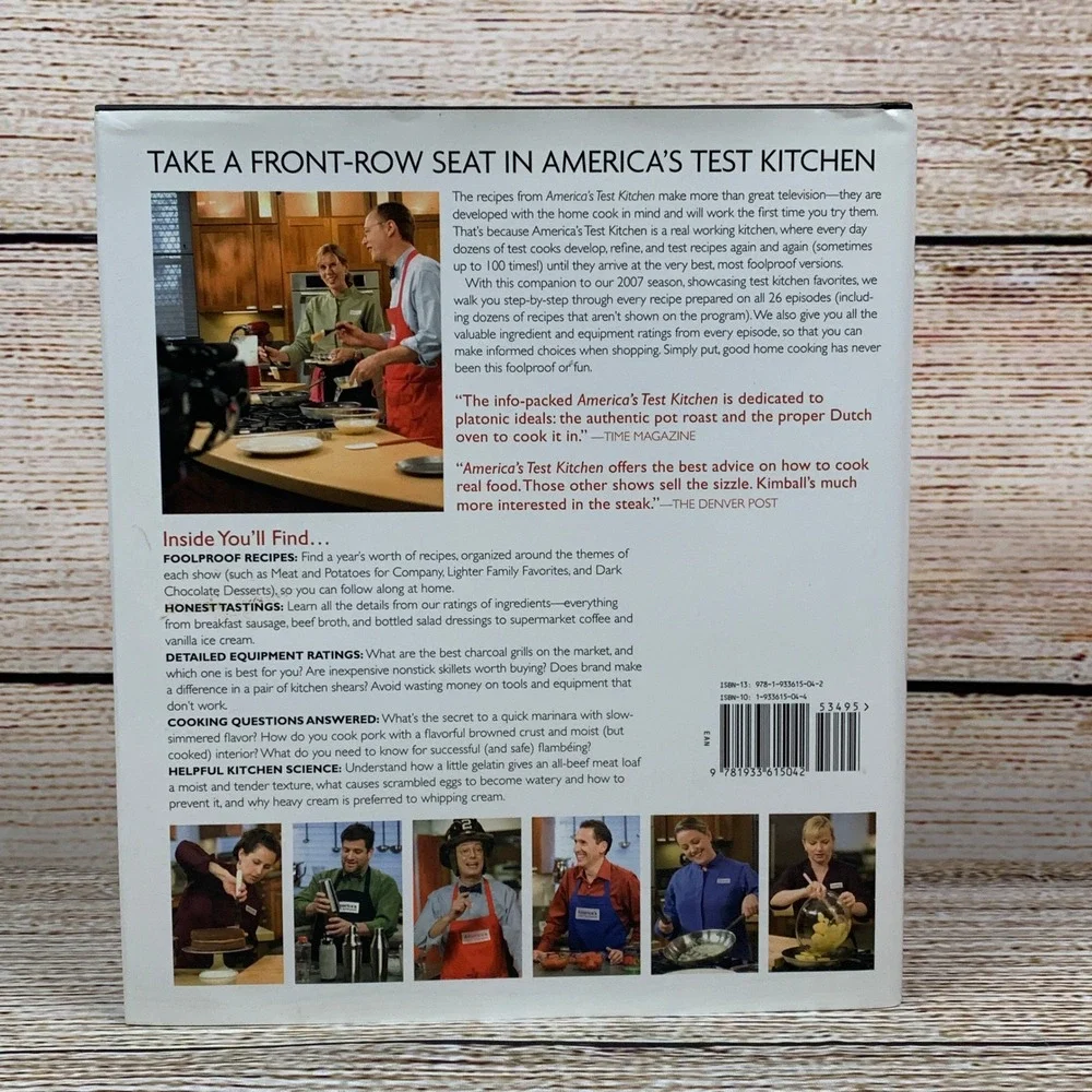America's Test Kitchen Favorites Cookbook [2007 Hardcover] Companion TV Show‎